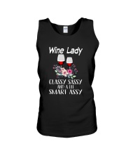 WINE LADY CLASSY SASSY Unisex Tank thumbnail