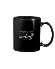 EVERYTHING HURTS BUT I'M STILL SMILING Mug tile
