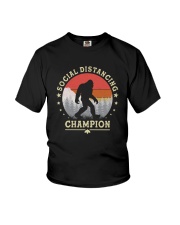 SOCIAL DISTANCING CHAMPION Youth T-Shirt thumbnail