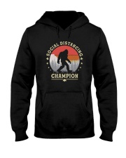 SOCIAL DISTANCING CHAMPION Hooded Sweatshirt thumbnail