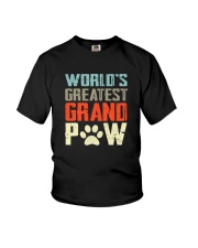 WORLD GREATEST GRAND PAW Youth T-Shirt thumbnail