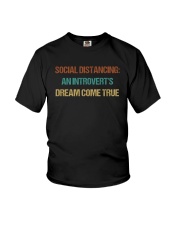 SOCIAL AN INTROVERT'S DREAM COME TRUE Youth T-Shirt thumbnail