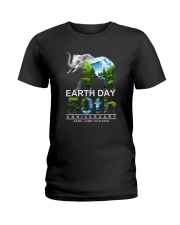 EARTH DAY 50TH Ladies T-Shirt thumbnail