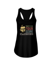 FOUR SCORE AND SEVEN YEARS AGO Ladies Flowy Tank tile