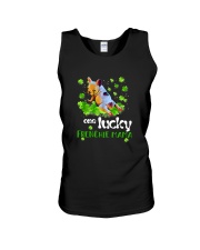 ONE LUCKY FRENCHIE MAMA Unisex Tank thumbnail