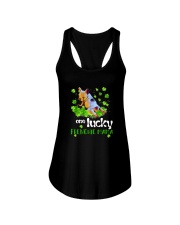 ONE LUCKY FRENCHIE MAMA Ladies Flowy Tank thumbnail
