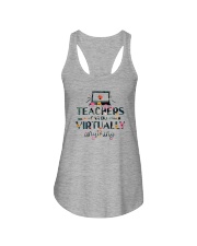 teachers can do virtually anything Ladies Flowy Tank tile
