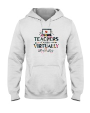teachers can do virtually anything Hooded Sweatshirt tile