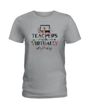 teachers can do virtually anything Ladies T-Shirt tile