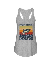 DADDY SHARK DOO DOO DOO Ladies Flowy Tank tile