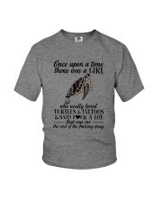A GIRL REALLY LOVED TURTLES AND TATTOOS Youth T-Shirt thumbnail