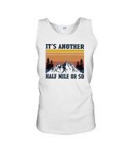 IT'S ANOTHER HALF MILE OR SO Unisex Tank tile
