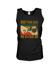 BEST PUG DAD EVER Unisex Tank thumbnail