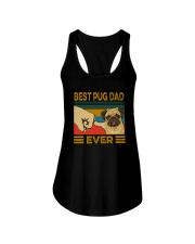 BEST PUG DAD EVER Ladies Flowy Tank thumbnail