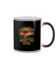 ANTI SOCIAL QUARANTINED HIKING Color Changing Mug thumbnail