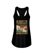 BEST Pomeranian MOM EVER Ladies Flowy Tank thumbnail