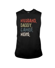 HUSBAND DADDY GAMER HERO Sleeveless Tee tile