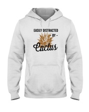 EASILY DISTRACTED BY CACTUS Hooded Sweatshirt tile