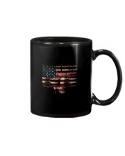 gun flag Mug tile