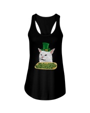 CAT MEME SAINT PATRICK'S DAY Ladies Flowy Tank thumbnail