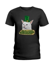 CAT MEME SAINT PATRICK'S DAY Ladies T-Shirt thumbnail
