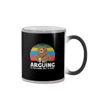 I'M NOT ARGUING BEAR COFFEE Color Changing Mug thumbnail