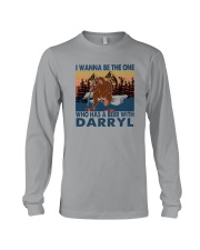 I WANNA BE THE ONE WHO HAS A BEER WITH DARRYL vt Long Sleeve Tee thumbnail