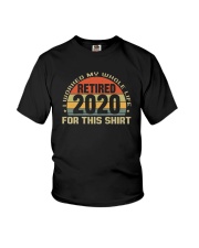 WORKED MY WHOLE LIFE FOR THIS SHIRT Youth T-Shirt thumbnail