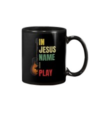 IN JESUS NAME I PLAY GUITAR Mug tile