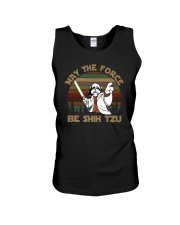MAY THE FORCE BE SHIH TZU VT Unisex Tank thumbnail