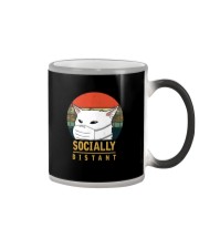 SOCIALLY DISTANT Color Changing Mug thumbnail