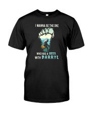 BEER WITH DARRYL Classic T-Shirt front