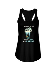BEER WITH DARRYL Ladies Flowy Tank thumbnail