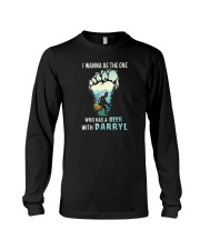 BEER WITH DARRYL Long Sleeve Tee thumbnail