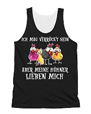 ich mag verrückt sein All-over Unisex Tank thumbnail