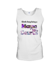 KINDA BUSY BEING A MAMA SAURUS Unisex Tank tile
