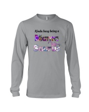 KINDA BUSY BEING A MAMA SAURUS Long Sleeve Tee tile