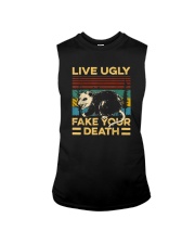 LIVE UGLY FAKE YOUR DEATH Sleeveless Tee thumbnail