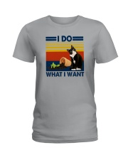 I DO WHAT I WANT Ladies T-Shirt thumbnail