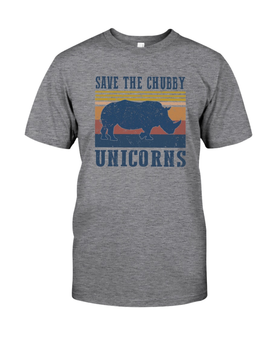 SAVE THE CHUBBY UNICORNS Classic T-Shirt