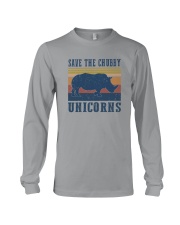 SAVE THE CHUBBY UNICORNS Long Sleeve Tee thumbnail