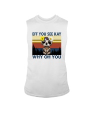 EFF YOU SEE KAY SLOTH YOGA VINTAGE Sleeveless Tee tile