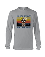 EFF YOU SEE KAY SLOTH YOGA VINTAGE Long Sleeve Tee tile