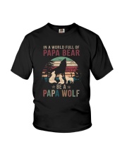 BE A PAPA WOLF Youth T-Shirt thumbnail