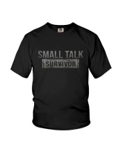 SMALL TALK SURVIVOR Youth T-Shirt tile