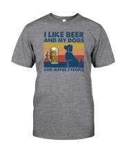 BEER MY DOGS Classic T-Shirt front