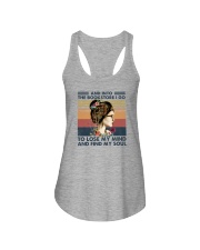 AND INTO THE BOOKSTORE I GO Ladies Flowy Tank tile