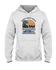 DON'T MESS WITH MAMASAAURUS Hooded Sweatshirt tile