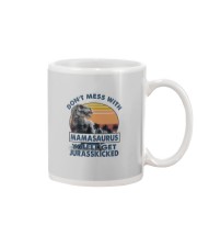 DON'T MESS WITH MAMASAAURUS Mug tile