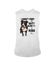 I DIDN'T FART MY BUTT BLEW YOU A KISS PITBULL Sleeveless Tee thumbnail